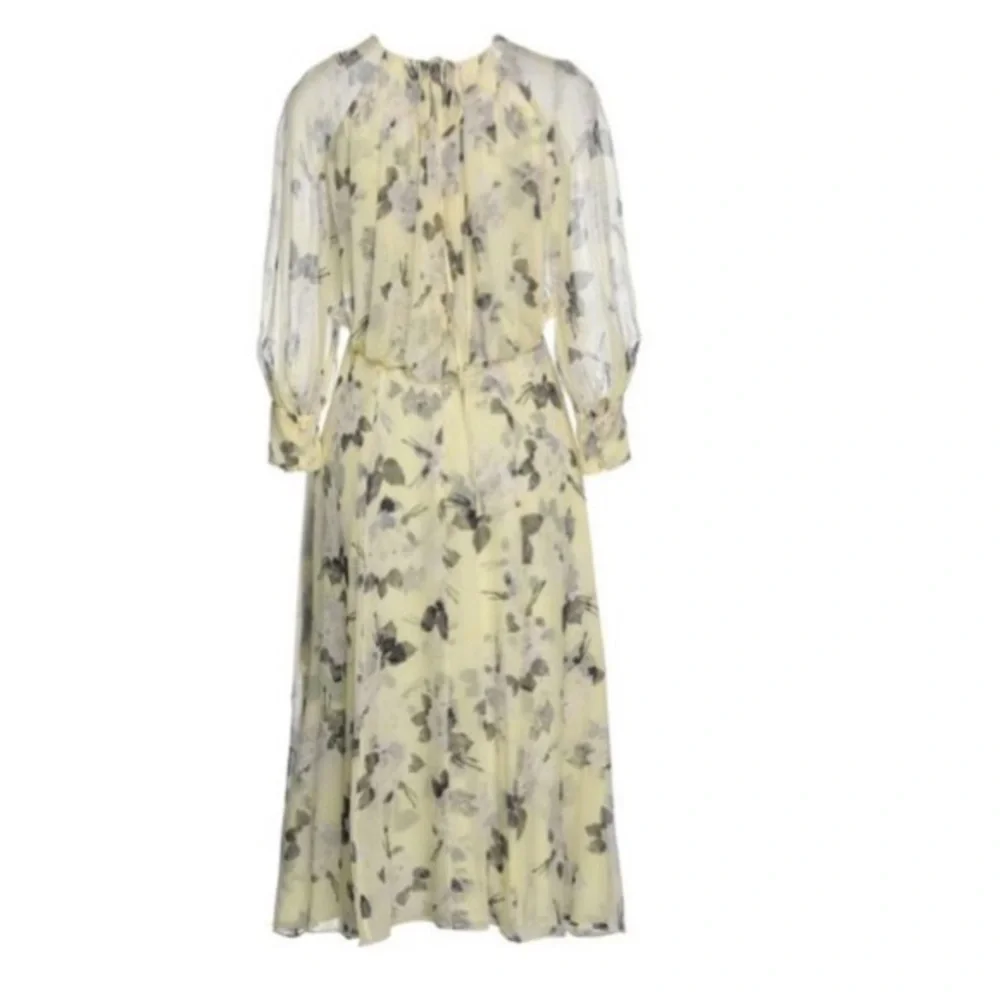 ERDEM FLORAL MIDI DRESS - Picture 3 of 3